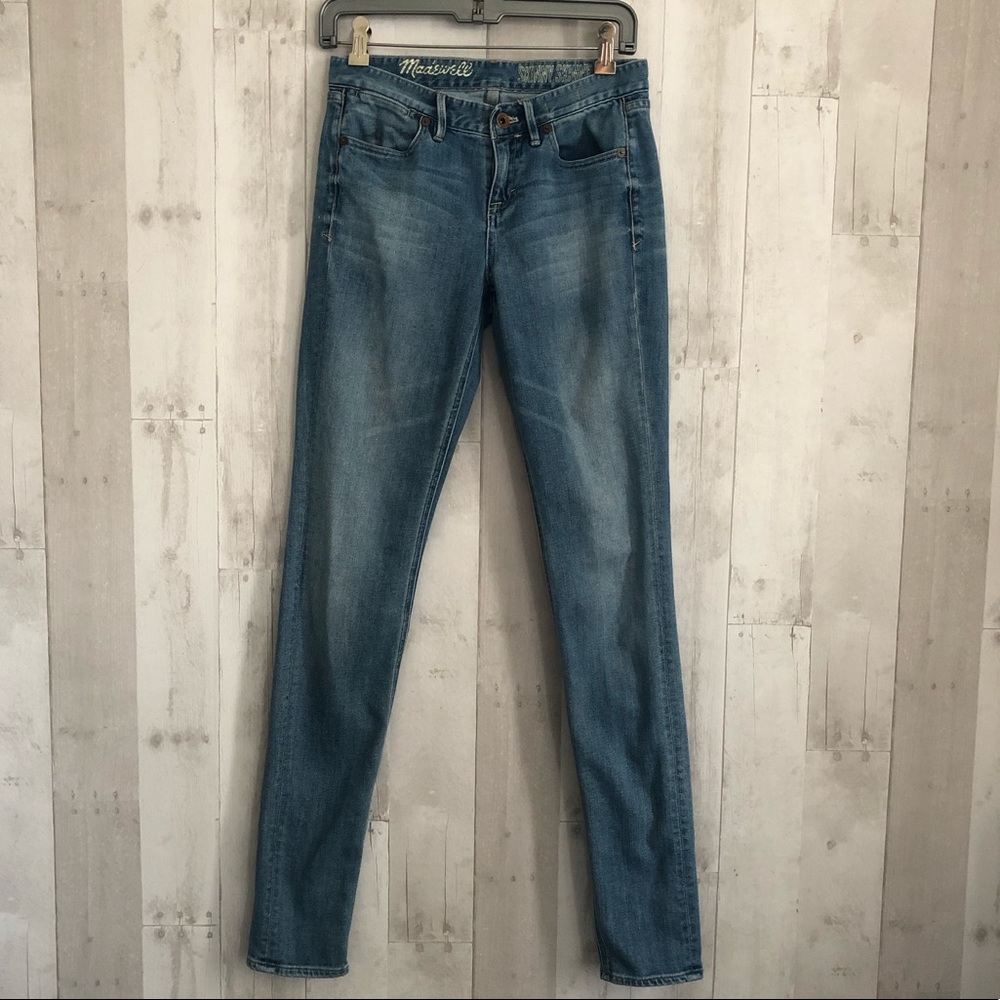 Madewell Skinny Skinny Jeans in Mid light wash